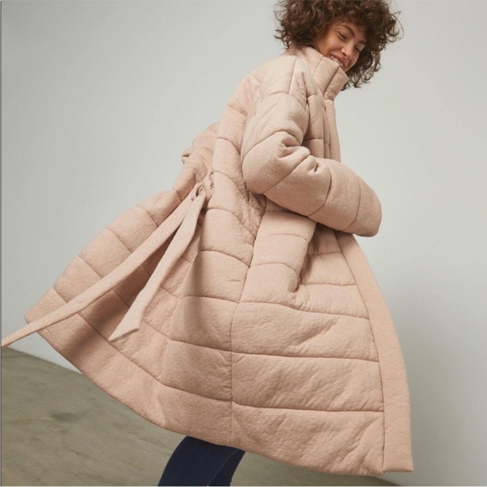 Lunya Restore Double Faced House Coat - Picture 5 of 6